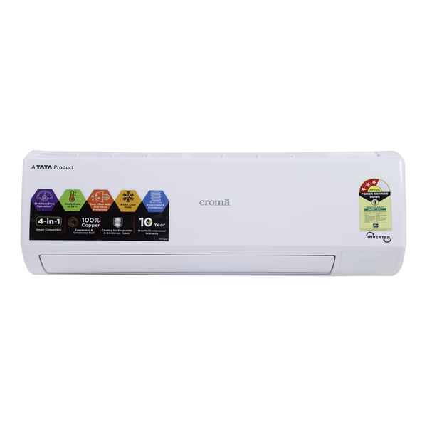 Croma 1.2 Ton 3 Star Inverter Split AC (CRLAIN0143T0253)