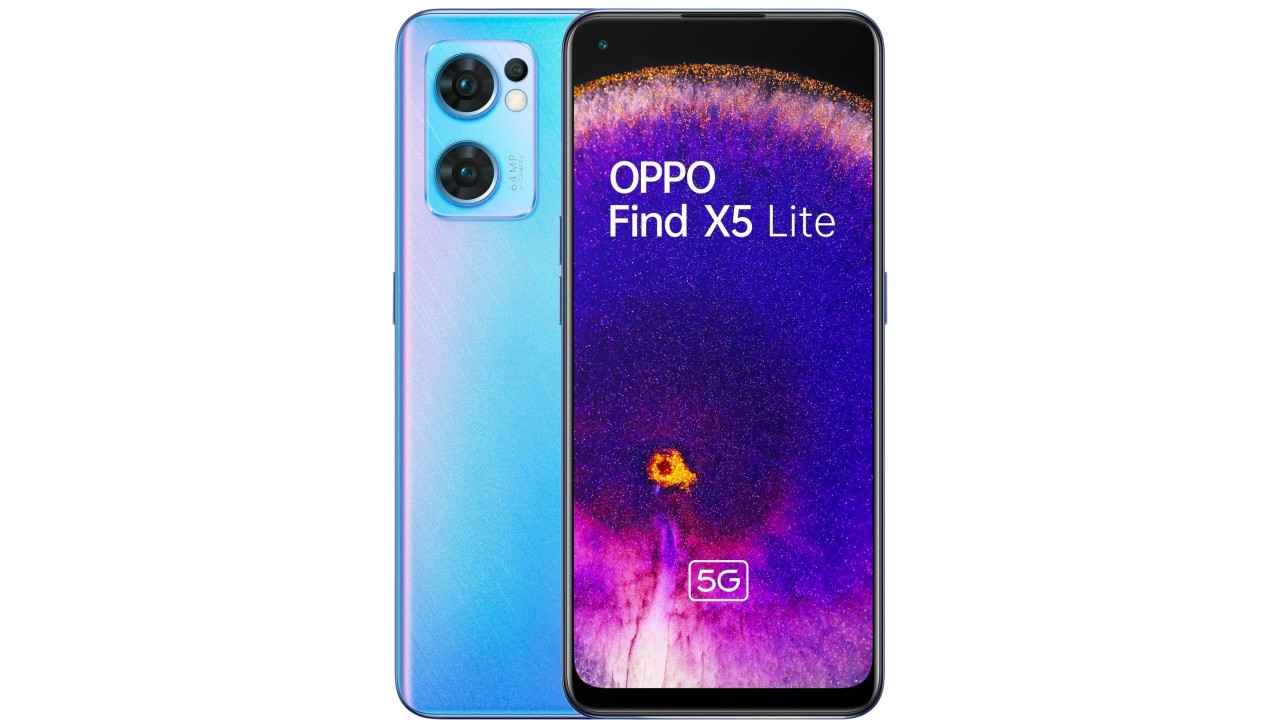 Oppo Find X5 Lite official renders leak ahead of launch; 90Hz display and Dimensity 900 SoC expected | Digit