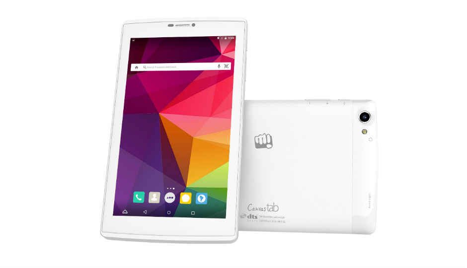 Micromax launches 4G enabled Canvas Tab P702 for Rs. 7,999