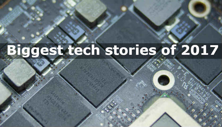 Biggest tech stories that made news in 2017