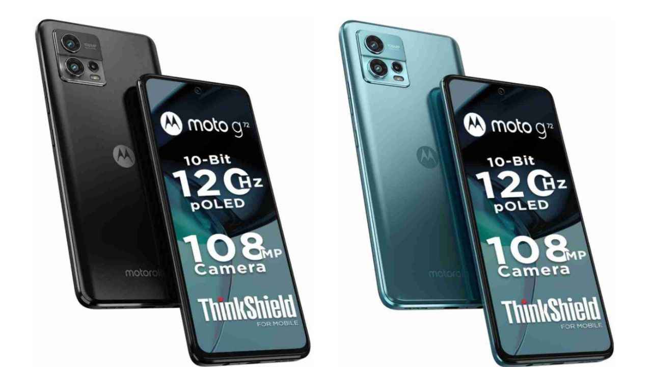 Moto G72 Introduced In India with 10-bit 120Hz pOLED screen: Know the full specs and price