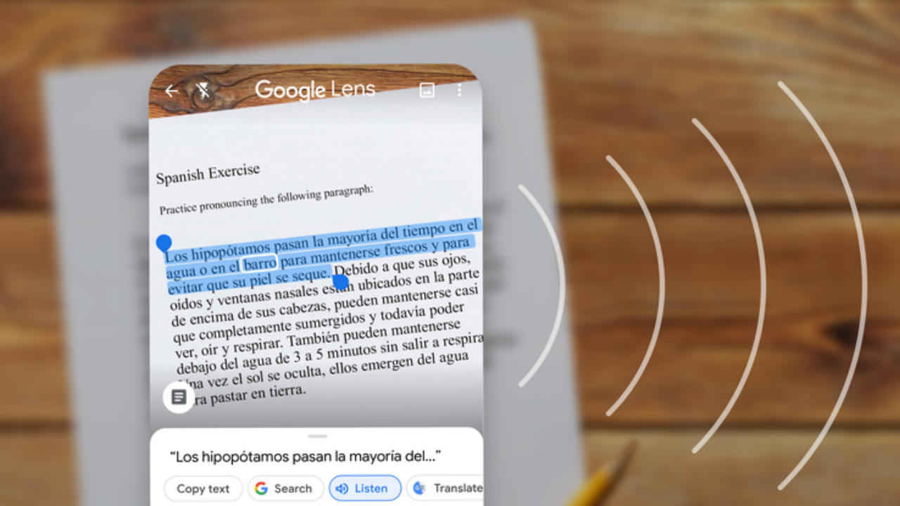 Google Lens gets new features including the ability to copy/paste handwritten notes to your computer