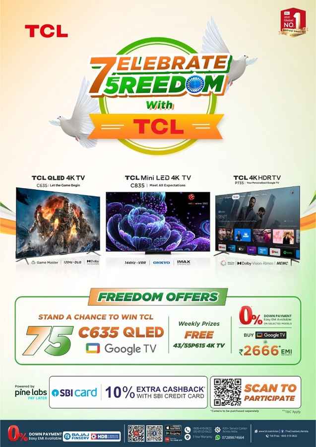 TCL TV offer