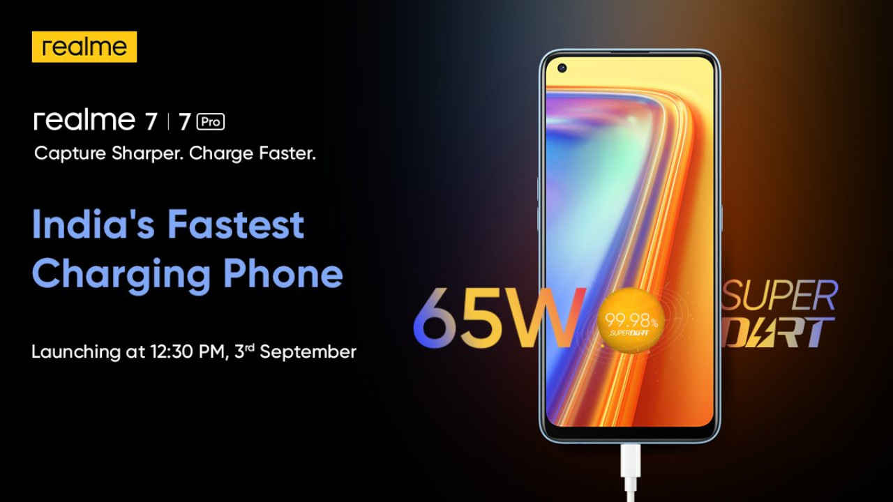 Realme 7, 7 Pro to launch in India on September 3: 65W charging, Punch-hole display and more confirmed