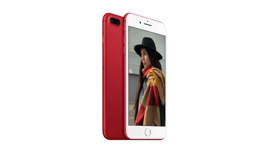 Apple iPhone 7, iPhone 7 Plus (PRODUCT)RED Special Edition launched, prices start at Rs. 82,000