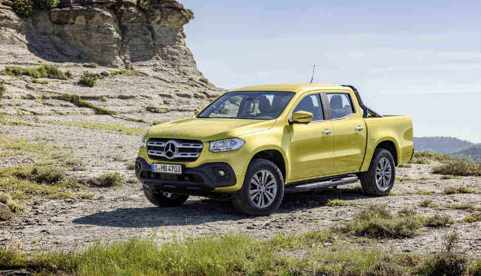 The Mercedes-Benz X-Class is the first pick-up truck ever by a luxury carmaker