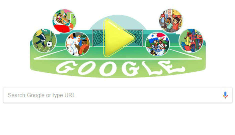 Google Doodle च्या माध्यमातून साजरा करत आहे FIFA वर्ल्ड कप चा पाचवा दिवस