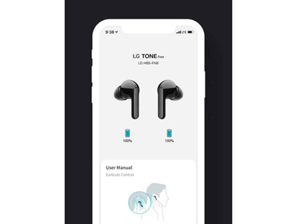 LG Tone Free FN7 app