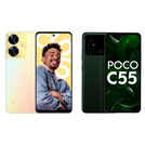 Realme C55 vs Poco C55 comparison: Which is the better-specced C55 phone?