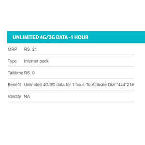 வோடாபோனின்  RS 100 யில் வரும்  அதிரடி டேட்டா பேக்ஸ்