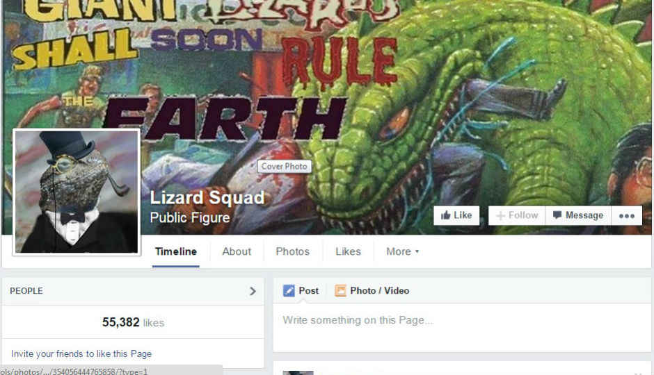 Hacker group Lizard Squad takes credit for Facebook, Instagram outage