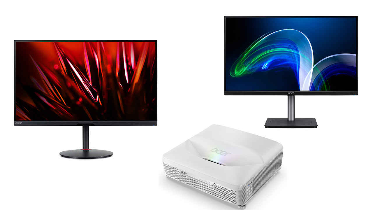 GPC 2021: Acer launches New Monitors and 4K Projector for Home Entertainment