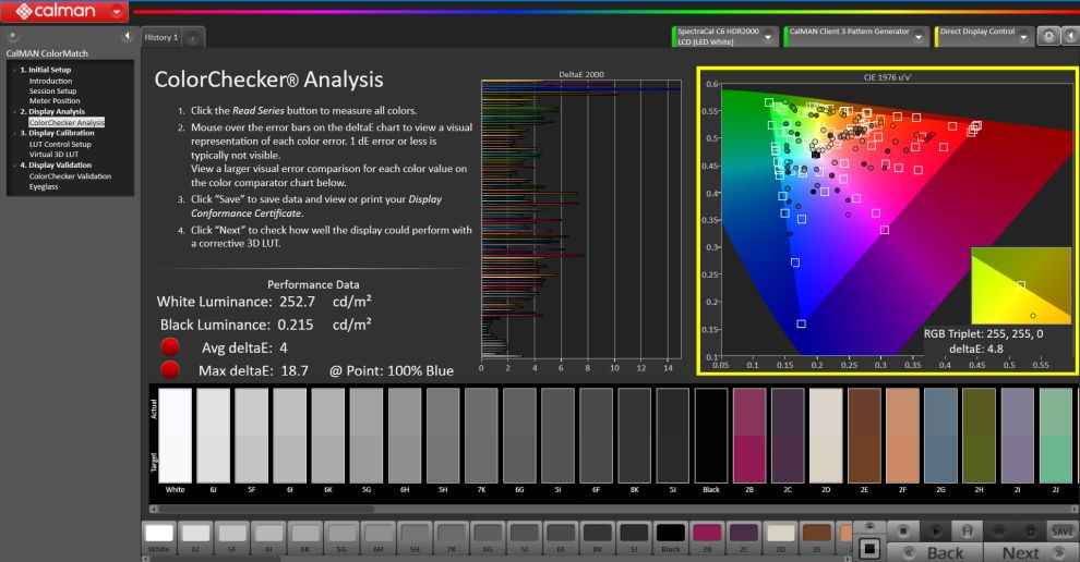 MSI Pulse GL66 Display test 