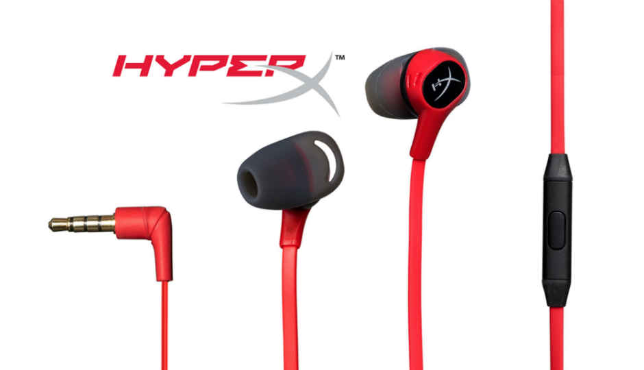 HyperX Cloud Earbuds earphones launched in India at Rs 5,990