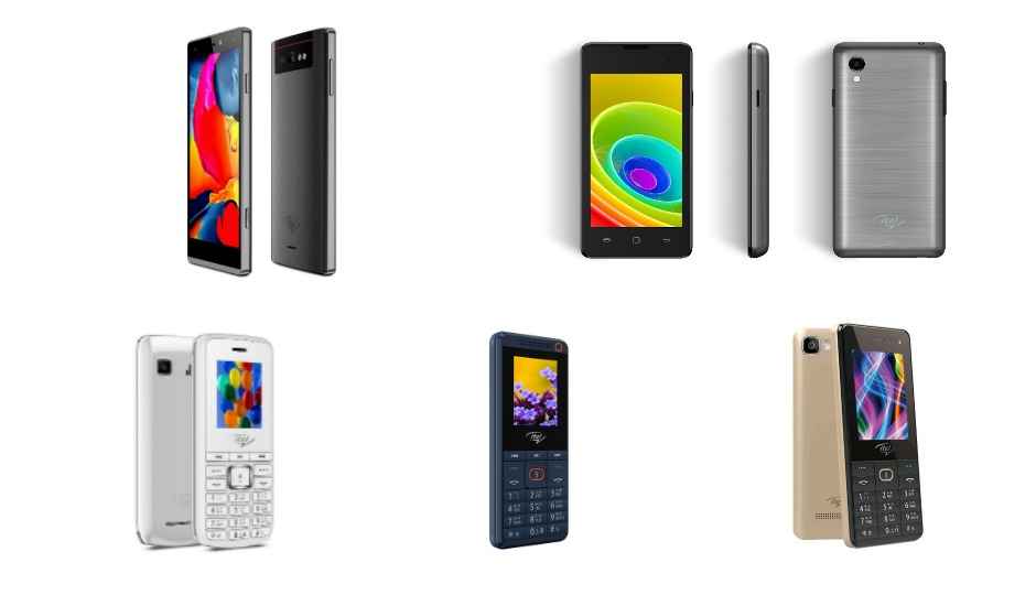 itel launches six new phones in India