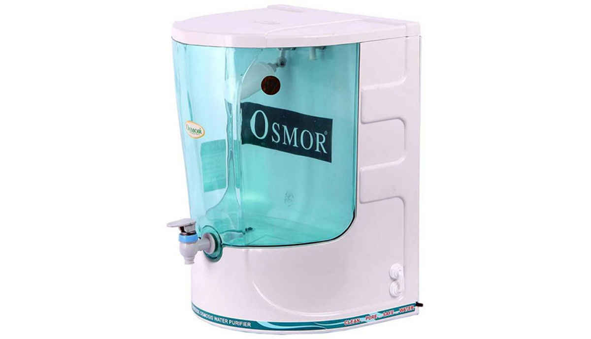Osmor osmo 516 Super gold RO +UF + TDS controller with Mineral Enhancer 12 L RO + UF Water Purifier (White)