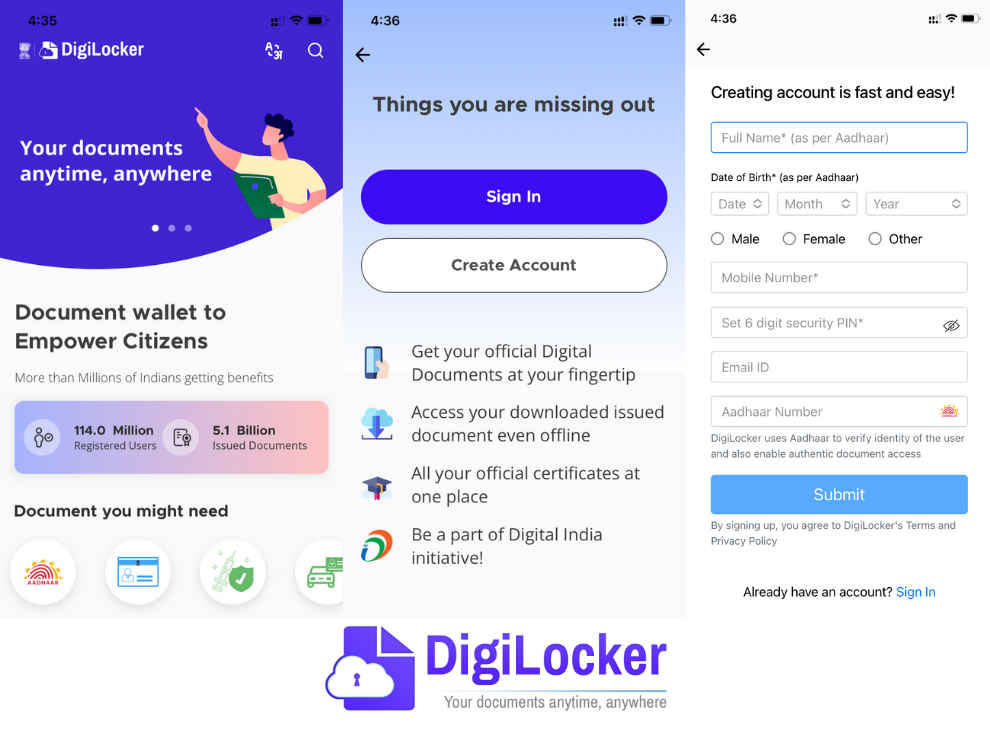 DigiLocker Uses: What Is It, How To Sign Up For It, And What Are Its ...