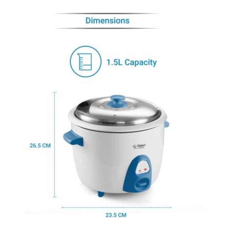 Flipkart SmartBuy CFXB15 Electric Rice Cooker Photo Design 1 Digit