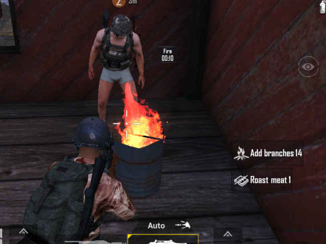 PUBG Mobile's Arctic Mobile sees players lighting fires to keep warm
