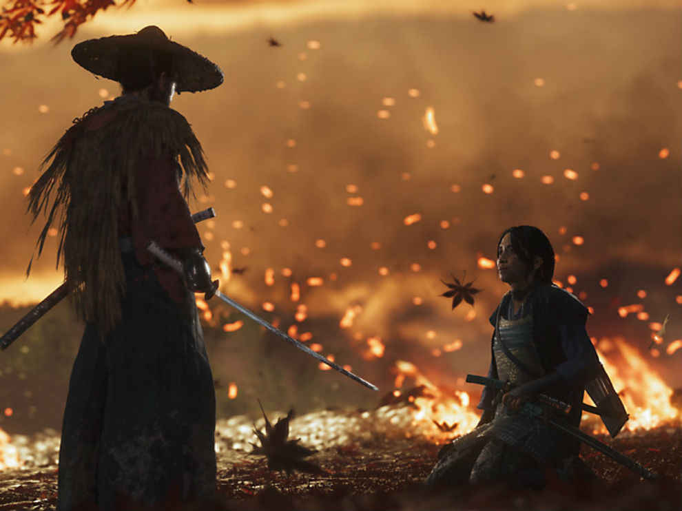 Ghost of Tsushima has one on one duels. 