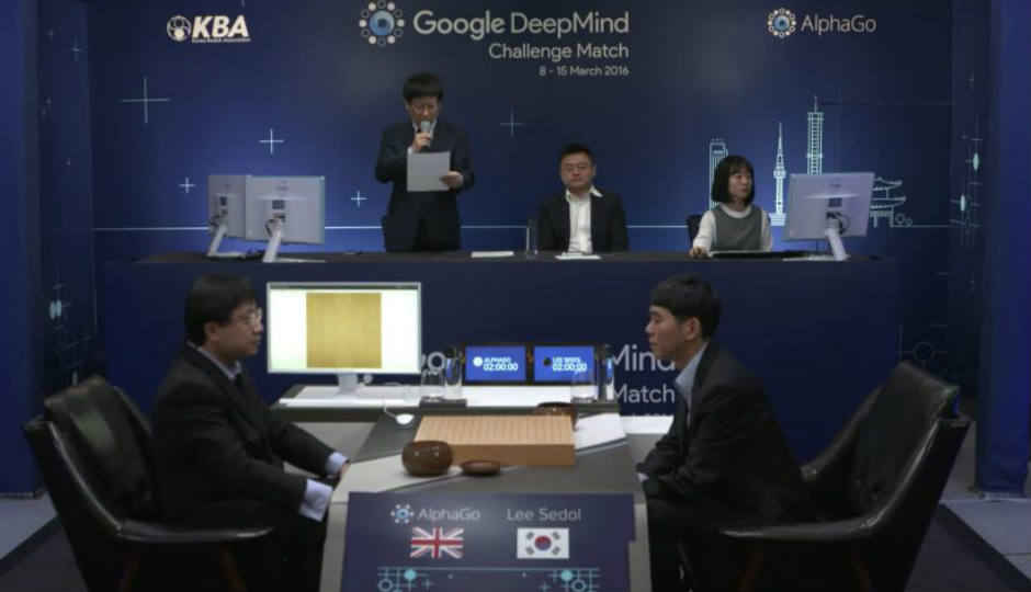 AlphaGo beats Lee Sedol in first Google DeepMind Challenge match