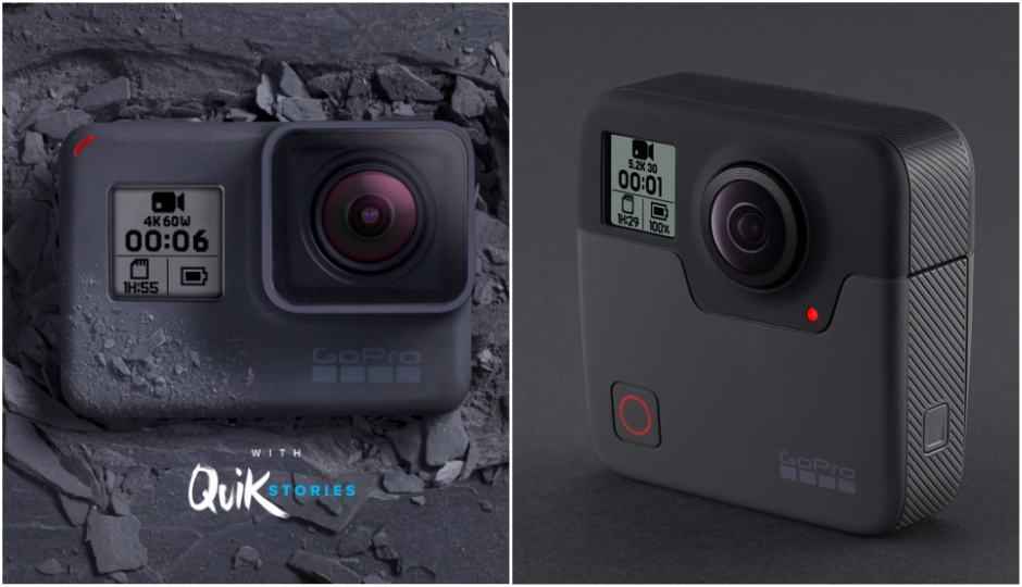 GoPro Hero 6, Fusion waterproof cameras announced
