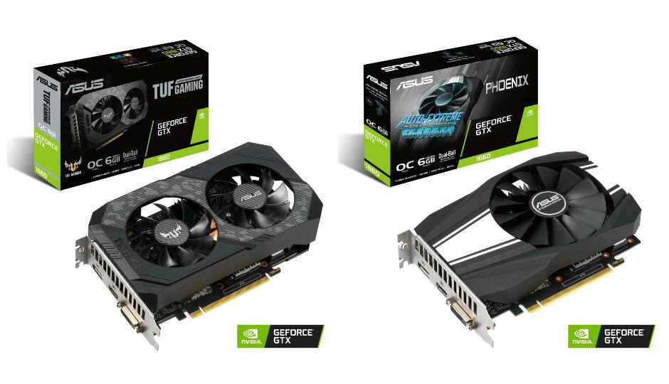 Asus announces two new GeForce GTX 1660 graphics cards