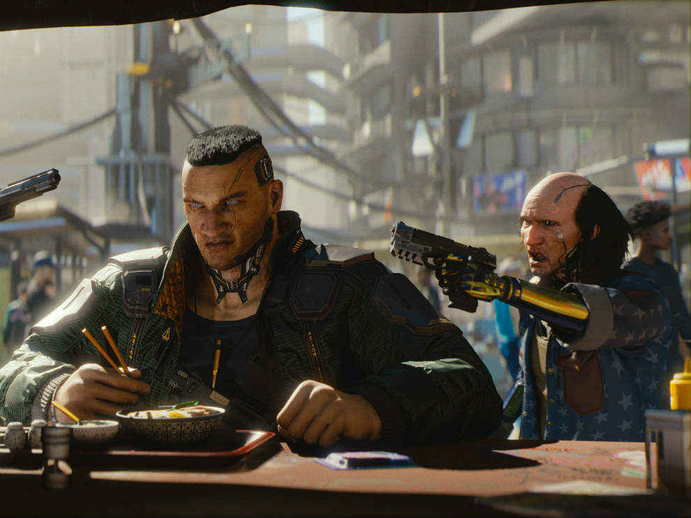 Cyberpunk 2077 load times are insanely fast on the PS5. 