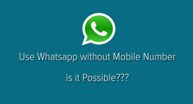 ನಿಮಗಿದು ಗೋತ್ತಾ? ಈಗ ಯಾವುದೇ ನಂಬರ್ ಇಲ್ಲದೆ WhatsApp ಬಳಸಬವುದು.