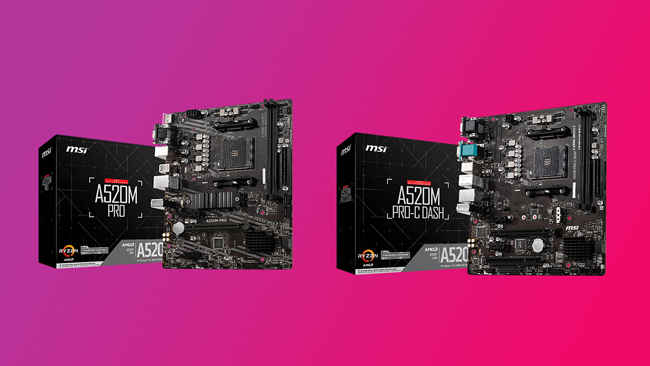 MSI B520 AMD MAG PRO Dash LAN Motherboard