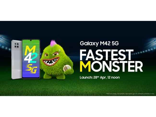 Samsung Galaxy M42 5G is now confirmed to launch on April 28 in India and is slated to be the company’s first mid-range 5G smartphone
