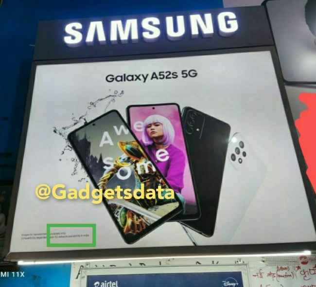 Samsung A52 5G India launch specs