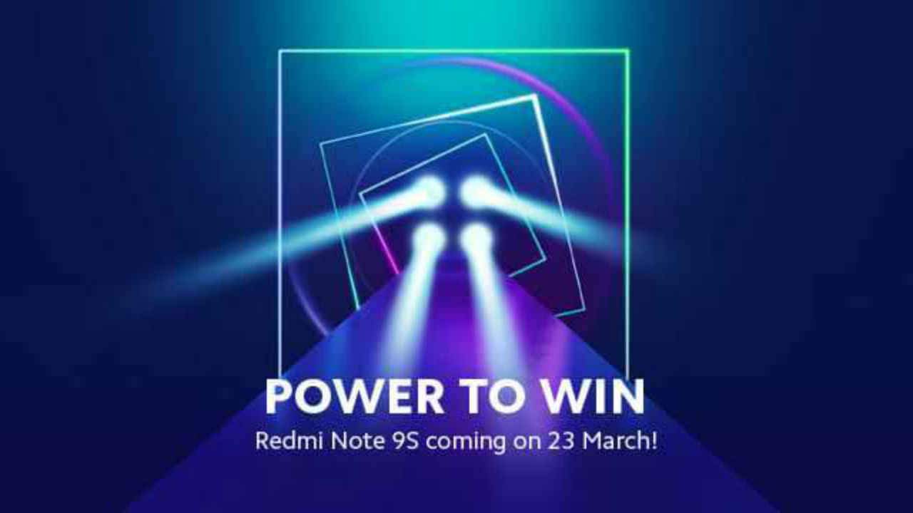 Redmi Note 9S With quad camera setup set to launch on March 23