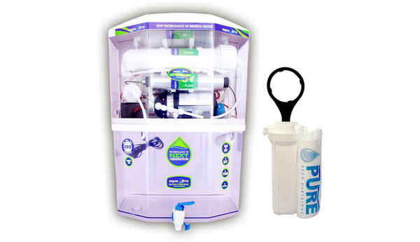 Aquaultra Transparent 15 L RO + UV + UF + TDS Water Purifier (Transparent)