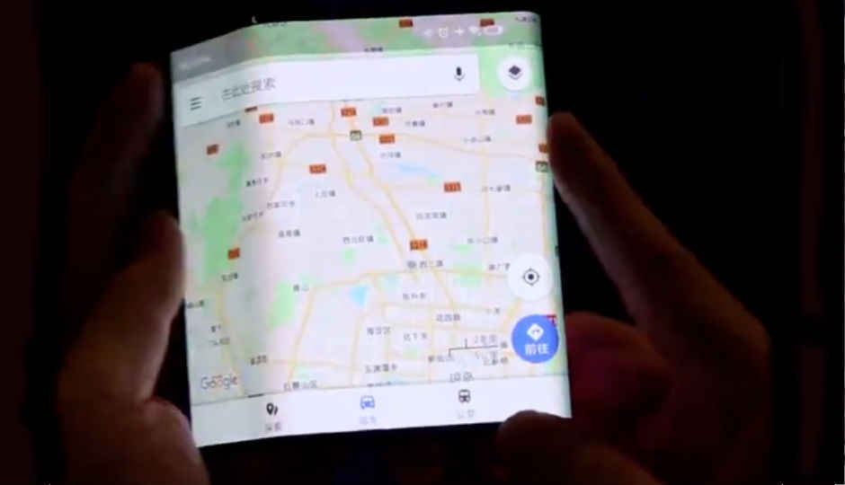 Video shows off foldable smartphone allegedly made by Xiaomi