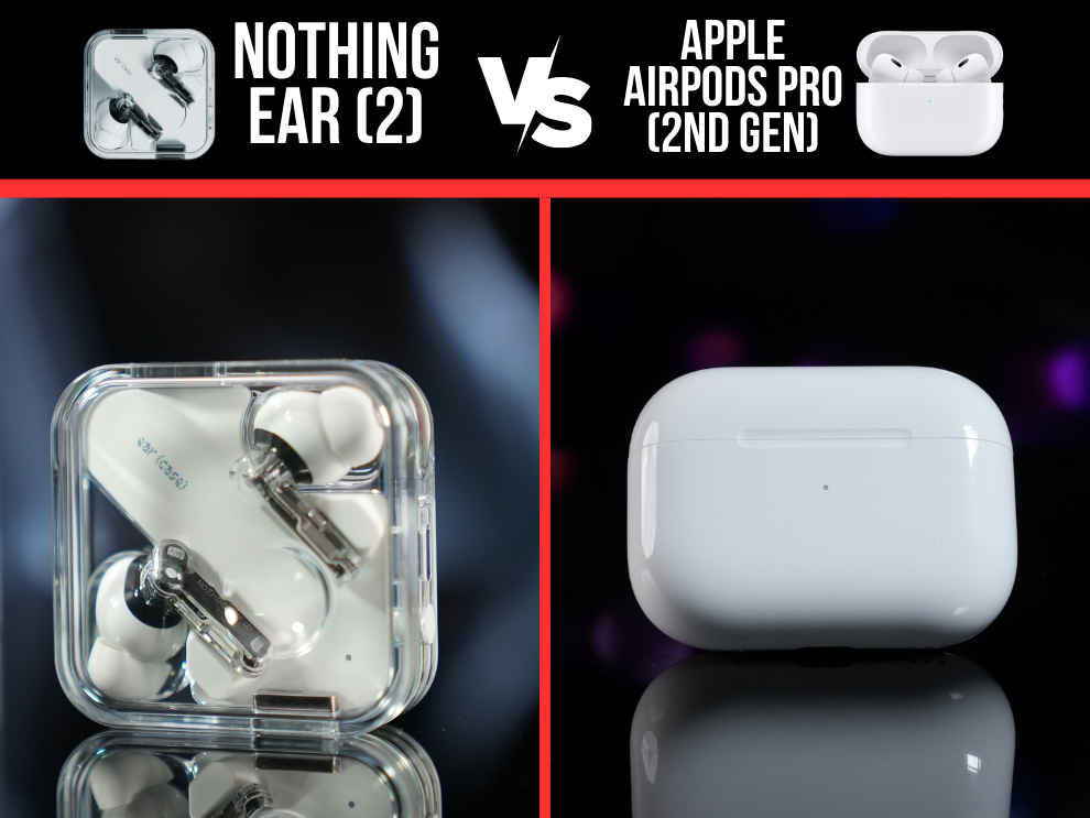 Apple AirPods Pro (2nd Generation) vs Nothing Ear (2) build and design