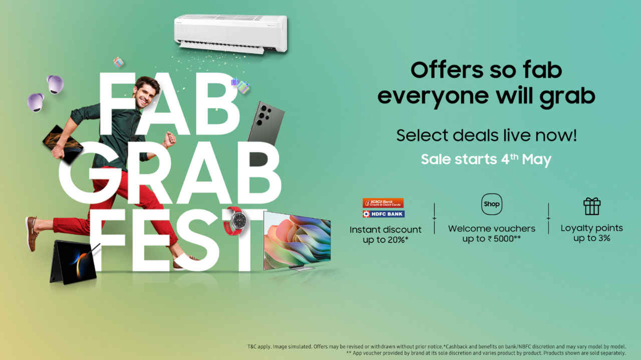 5 Galaxy phones with up to 57% discount on Samsung Fab Grab Fest