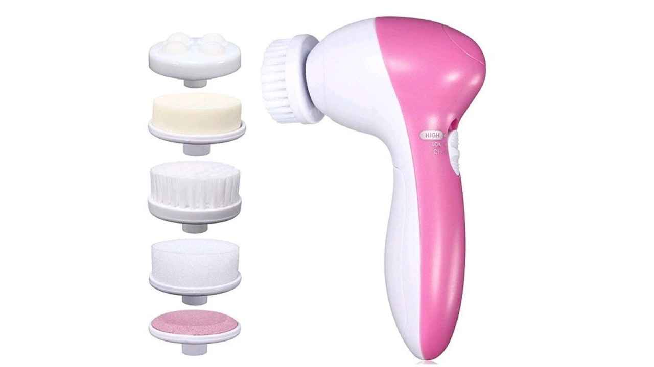Electric face cleaning massagers for women
