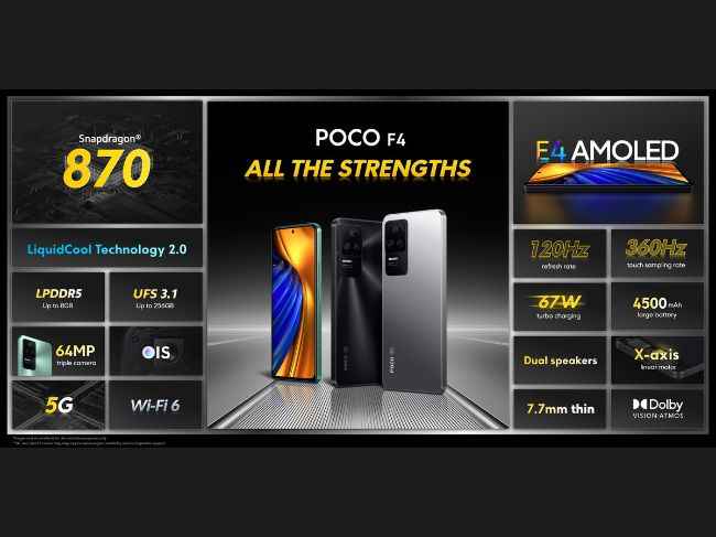 Poco F4 Features