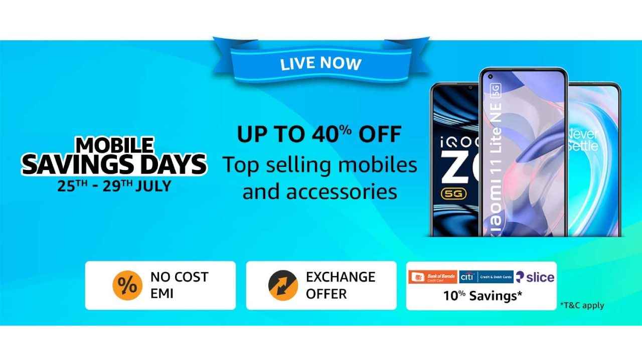Amazon.in announces ‘Mobile Savings Days’