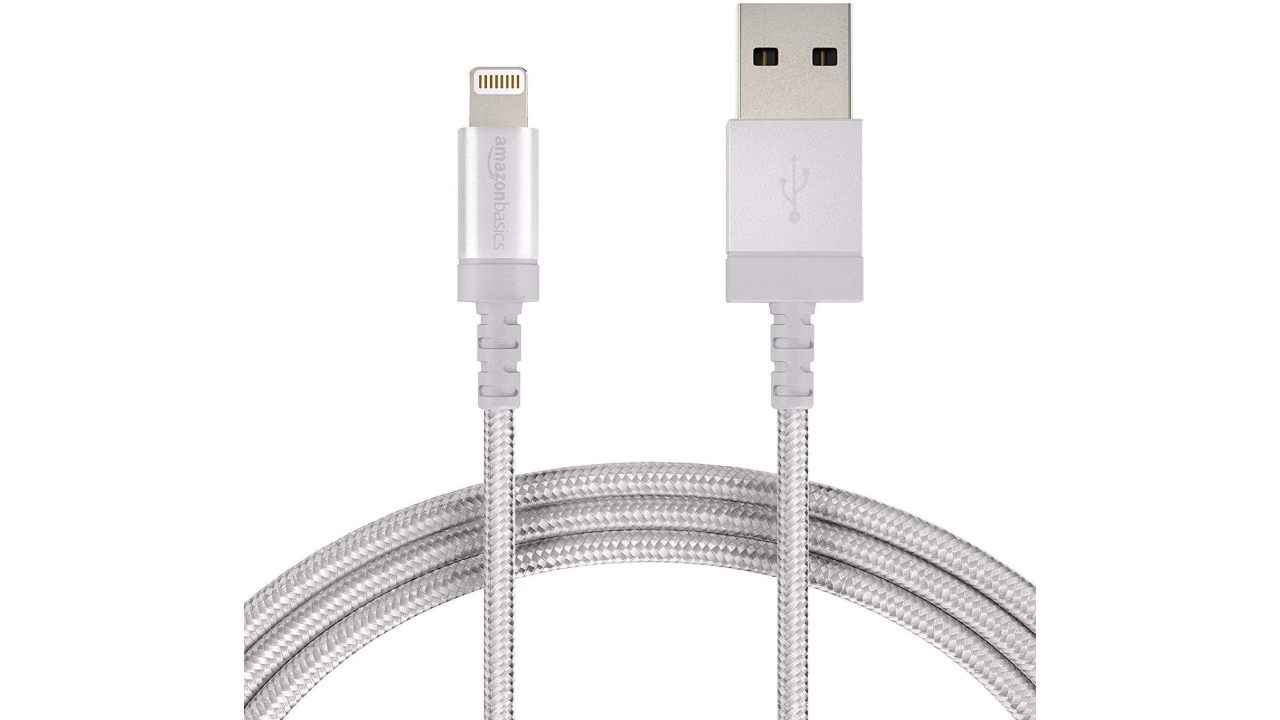 Braided lightning charging cable