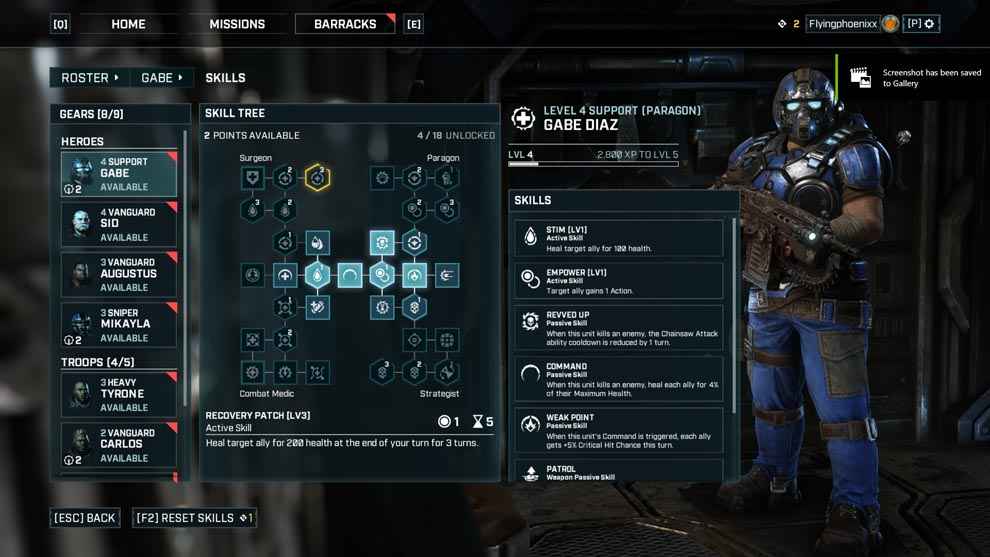 scout gears tactics