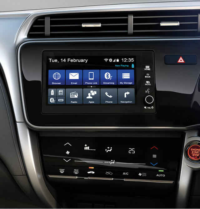 Apple Car Play and Android Auto on Honda City ZX 2020 CVT 