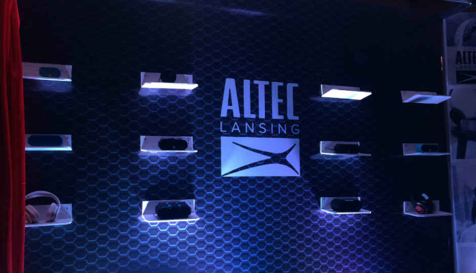 Altec Lansing re-enters India with "everything-proof" audio Altec Lansing re-enters India with "everything-proof" audio