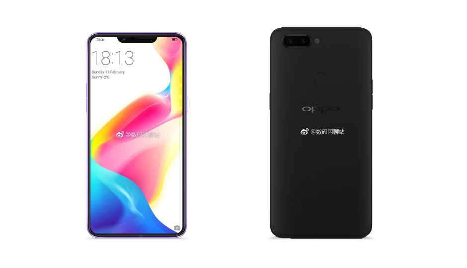 Leaked render shows Oppo R15 nearly cloning iPhone X design