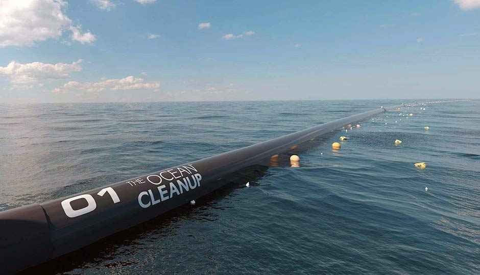 The Ocean Cleanup is launching a giant floater to tackle the great Pacific garbage patch