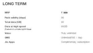 हे आहेत जियो चे 18 प्लान्स, जाणून घ्या काय आहे यात खास