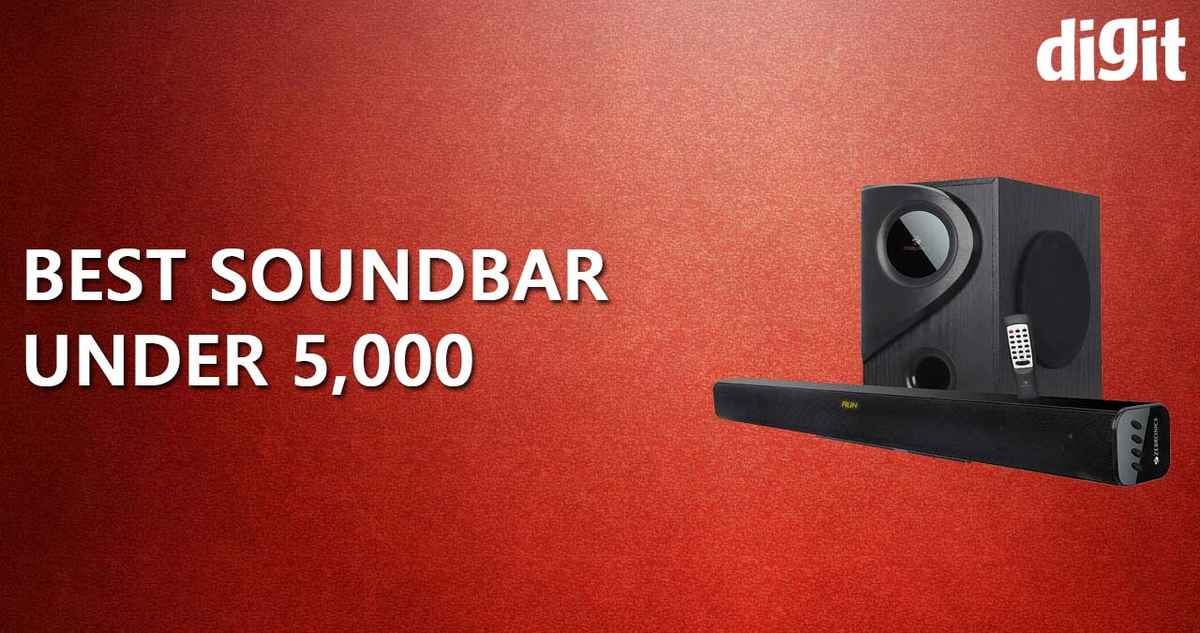 Best Soundbar under Rs 5000 (7 October 2020) Digit.in