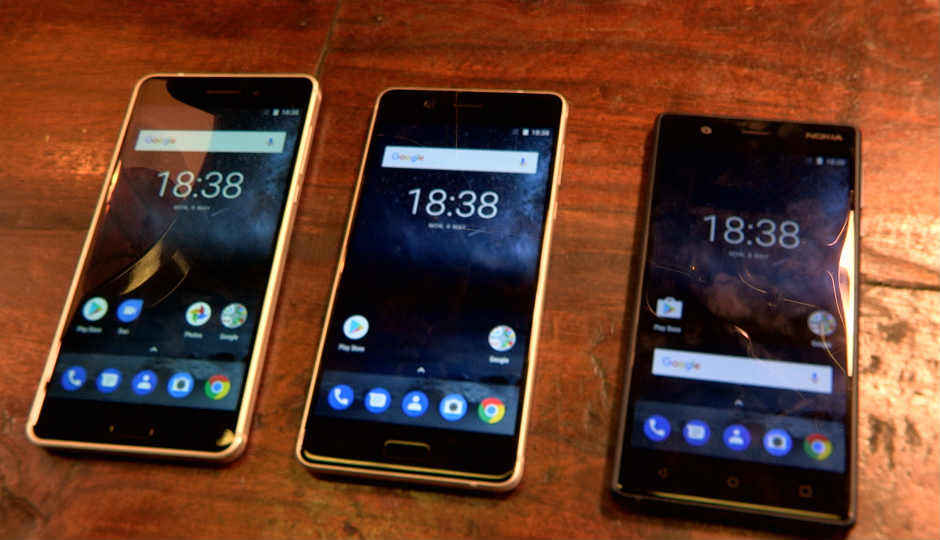 Nokia 3, 5 और 6 को 2017 के आखिर तक मिलेगा एंड्राइड ओरियो अपडेट