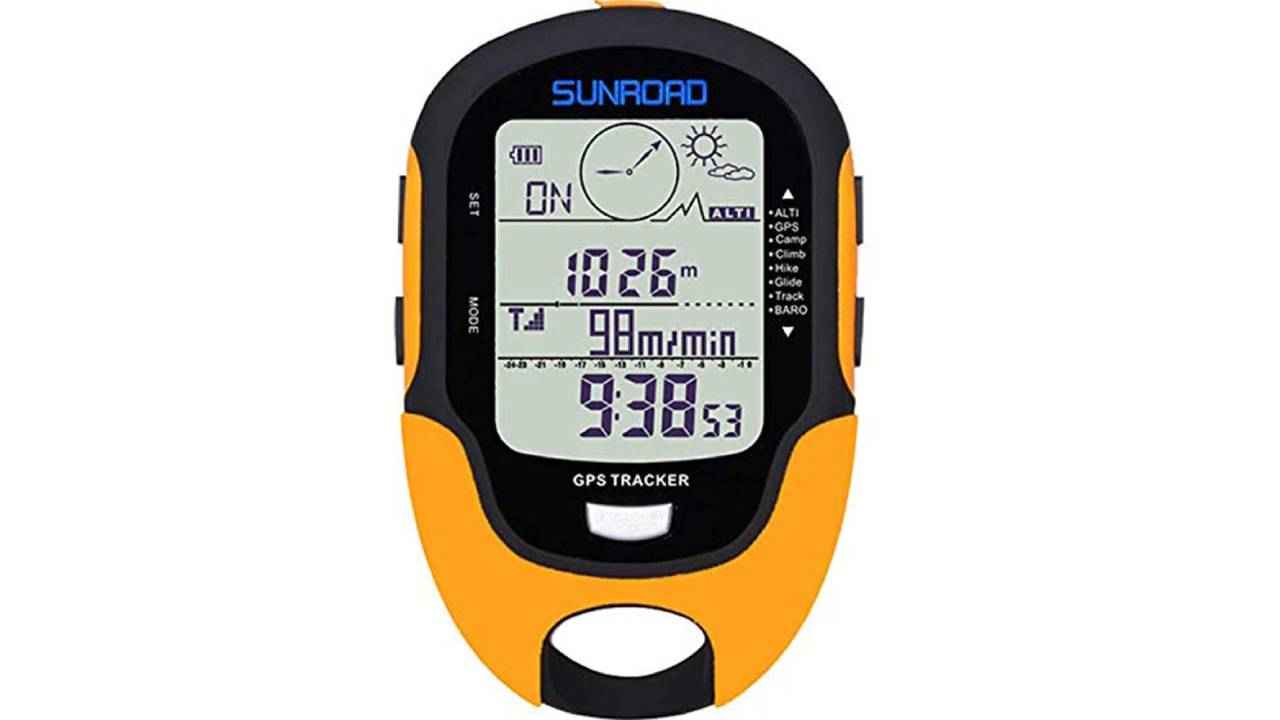 Handheld GPS for trekking